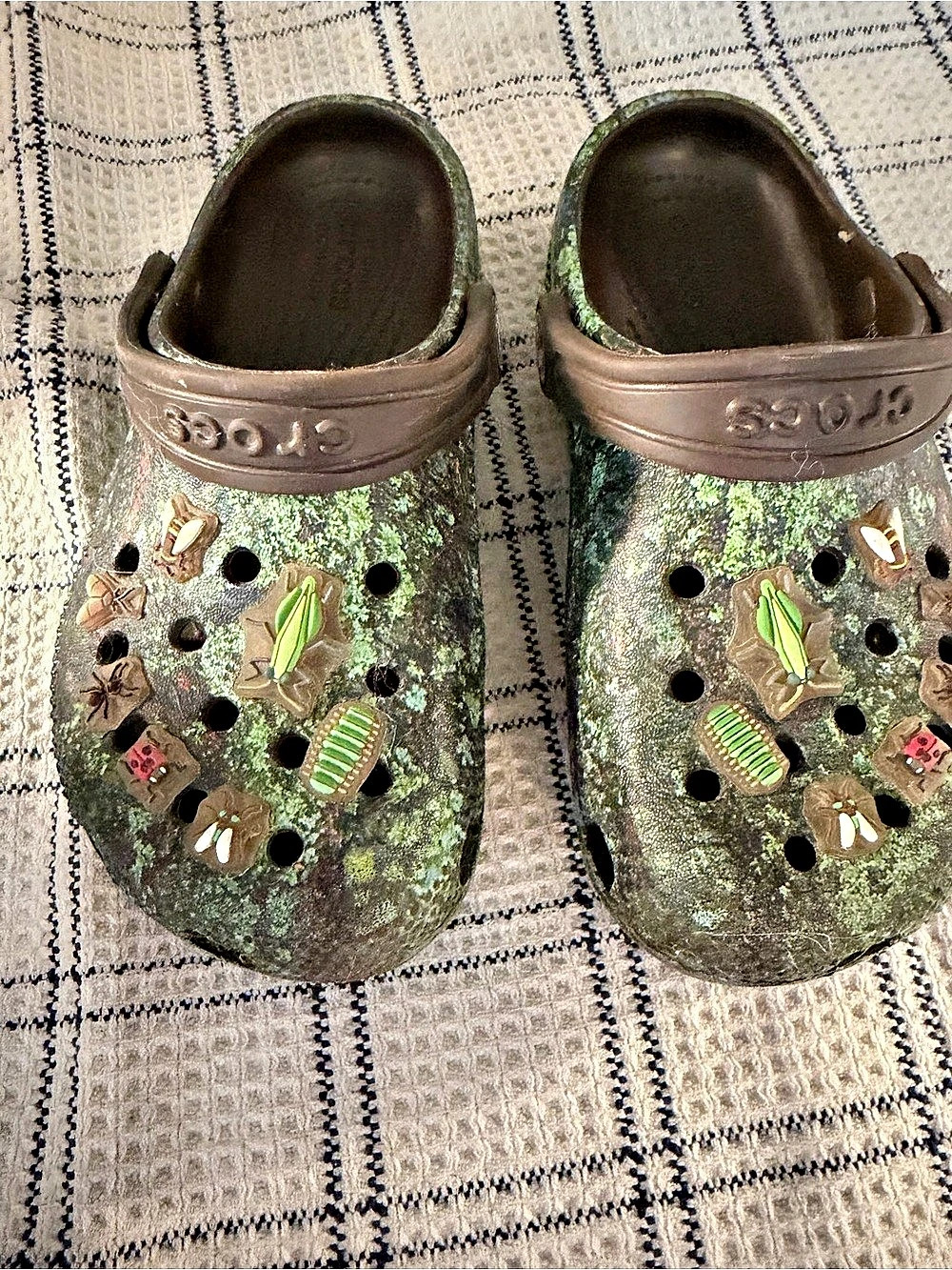 Crocs Luke Combs x Crocs Classic Clog Mossy Oak Camo Clogs Green & Brown Casual
